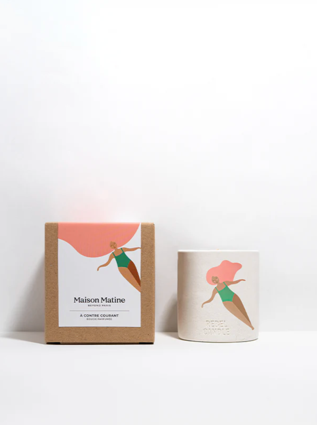 À CONTRE-COURANT Scented Candle - MAISON MATINE