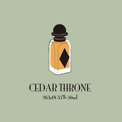 Cedar Throne Extrait de Parfum - OrDioLab