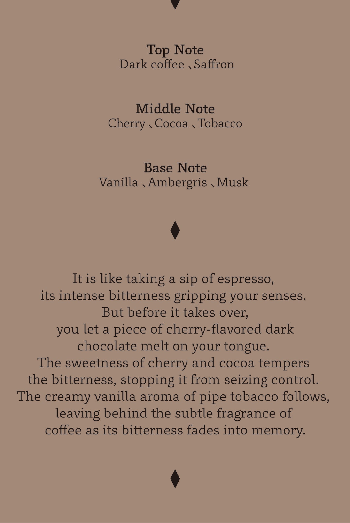 Espresso Ash Extrait de Parfum - OrDioLab