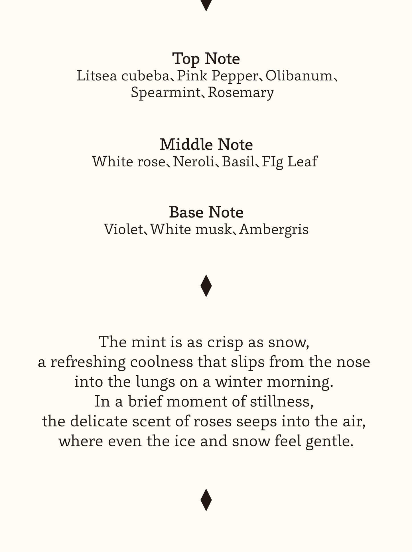 Mint Rose Extrait de Parfum - OrDioLab