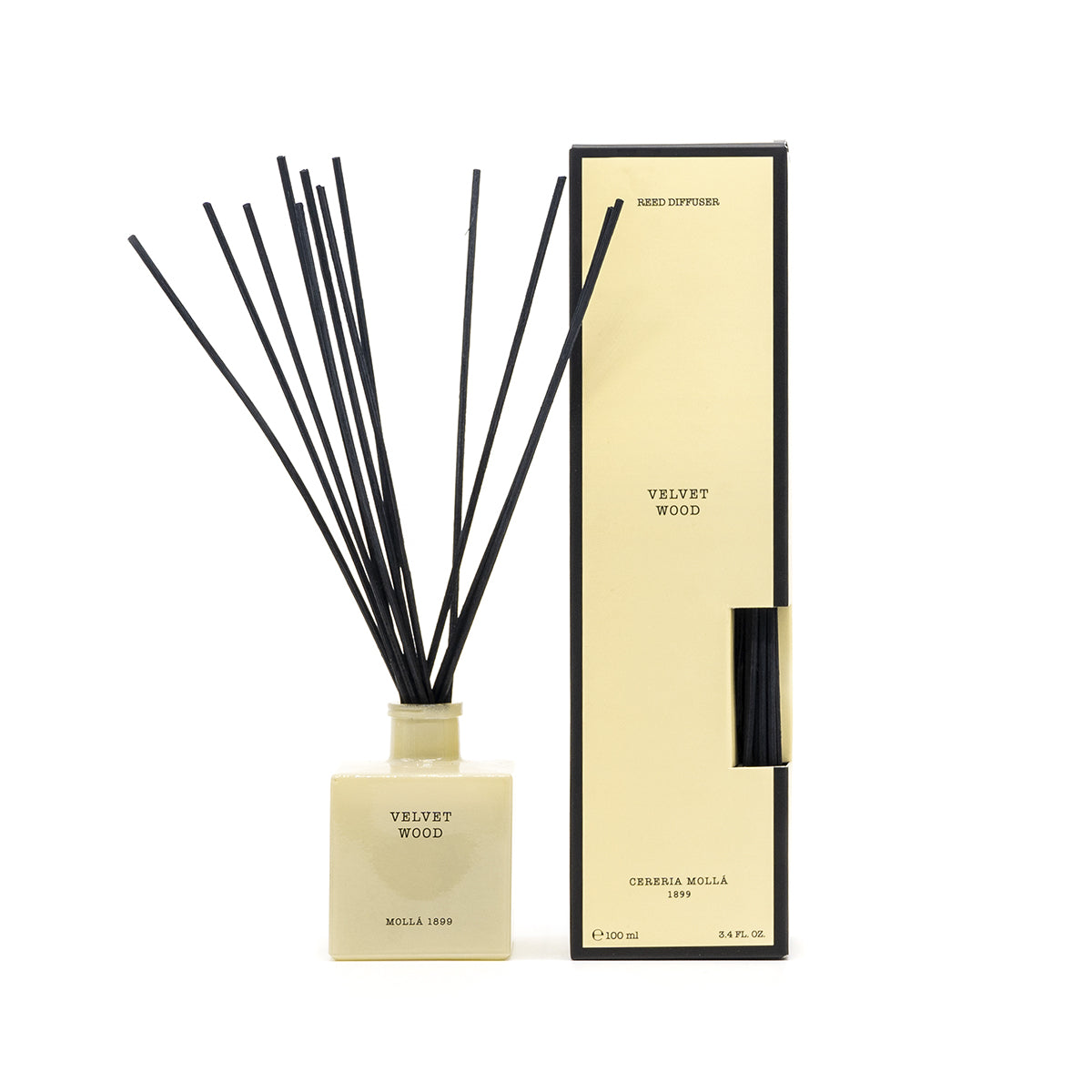 Velvet Wood Reed Diffuser - Cereria Molla