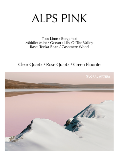 Alps Pink Crystal Pot Diffuser - LAVAS