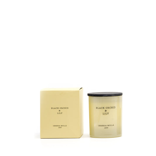 Black Orchid & Lily Candle - Cereria Molla