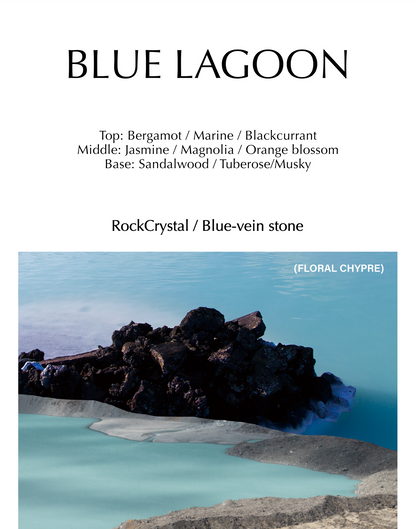 Blue Lagoon Crystal Pot Diffuser - LAVAS