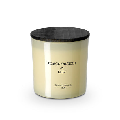 Black Orchid & Lily Candle - Cereria Molla