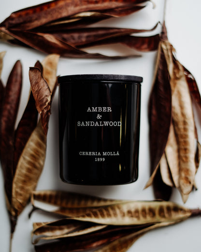 Amber & Sandalwood Candle - Cereria Molla