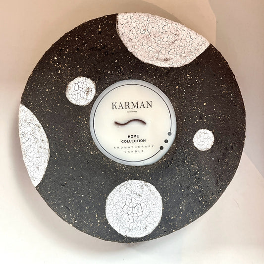 Artisan Handmade Ceramic Candle Plate - KARMAN