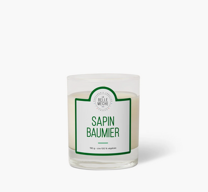 Sapin Baumier Scented Candle - La Belle Mèche