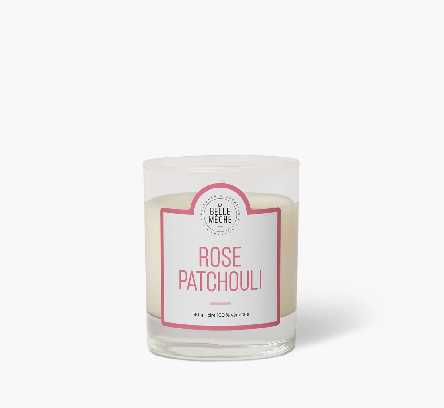 Rose Patchouli Scented Candle - La Belle Mèche