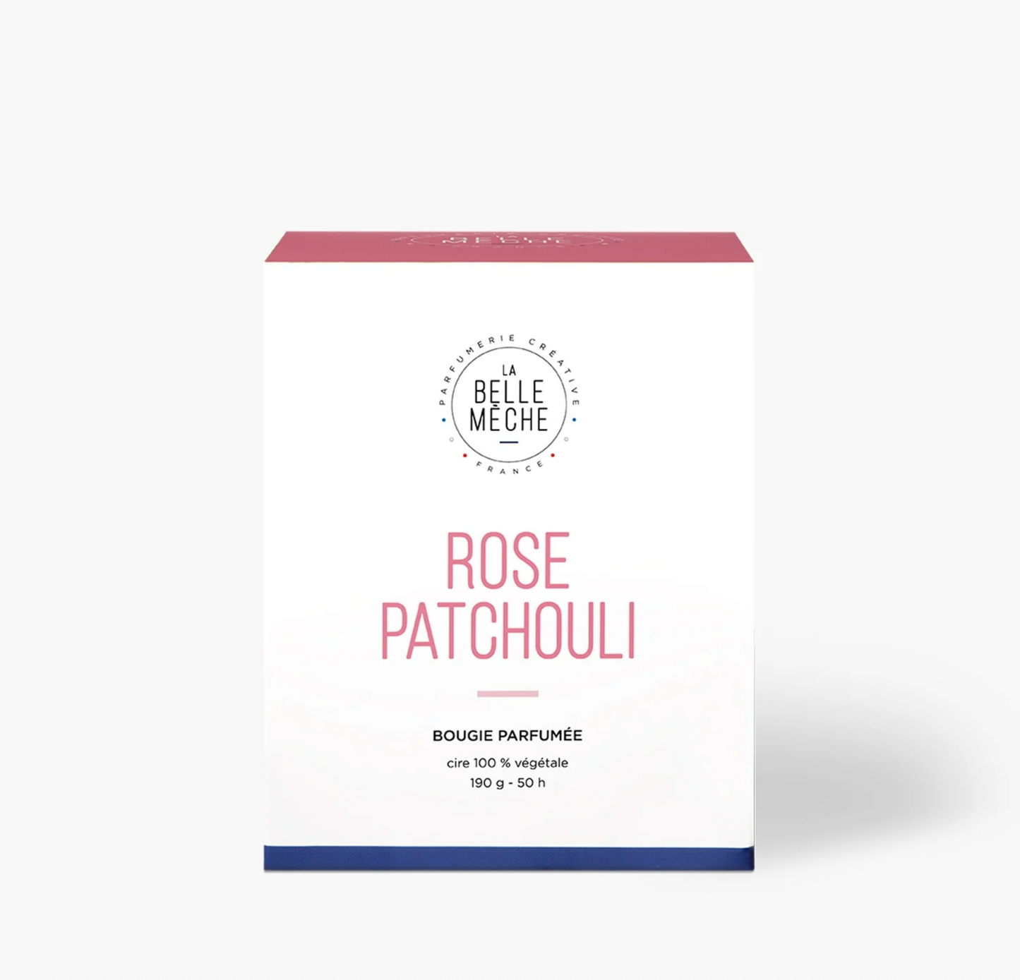 Rose Patchouli Scented Candle - La Belle Mèche