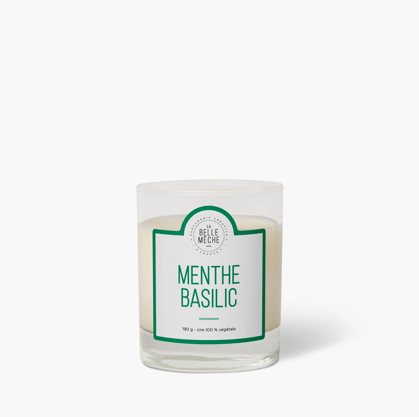 Menthe Basilic Scented Candle - La Belle Mèche