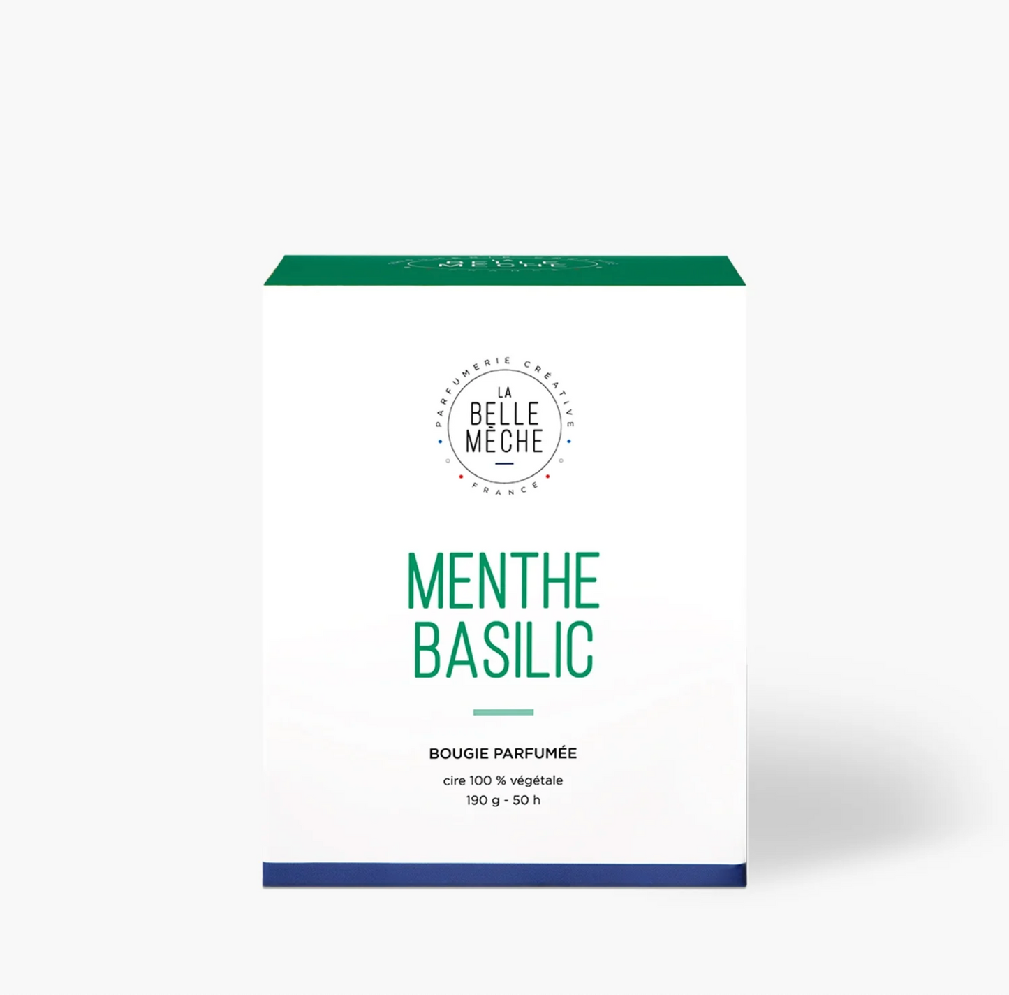 Menthe Basilic Scented Candle - La Belle Mèche