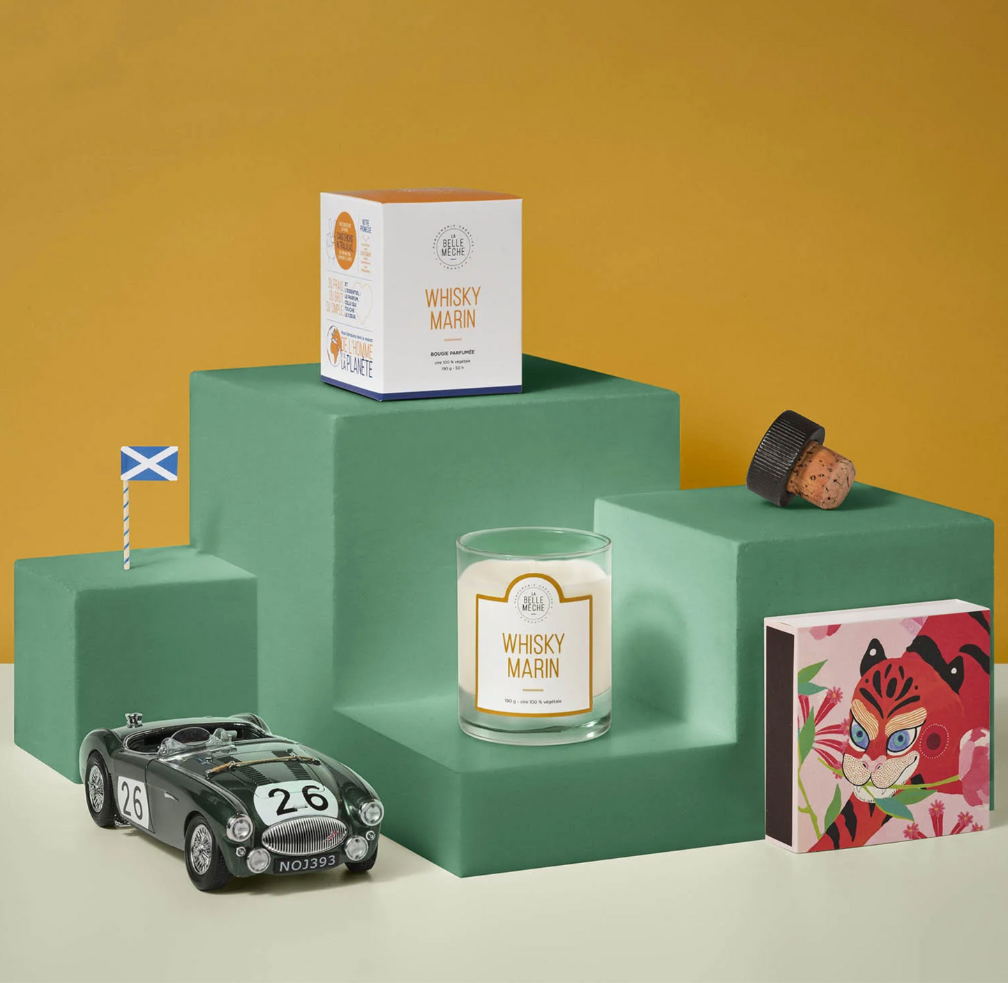 Whisky Marin Scented Candle - La Belle Mèche