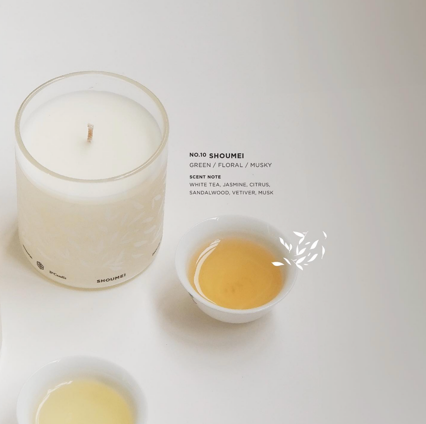 NO.10 Shoumei Tea Series Candle - BeCandle