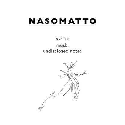 Silver Musk Perfume - NASOMATTO