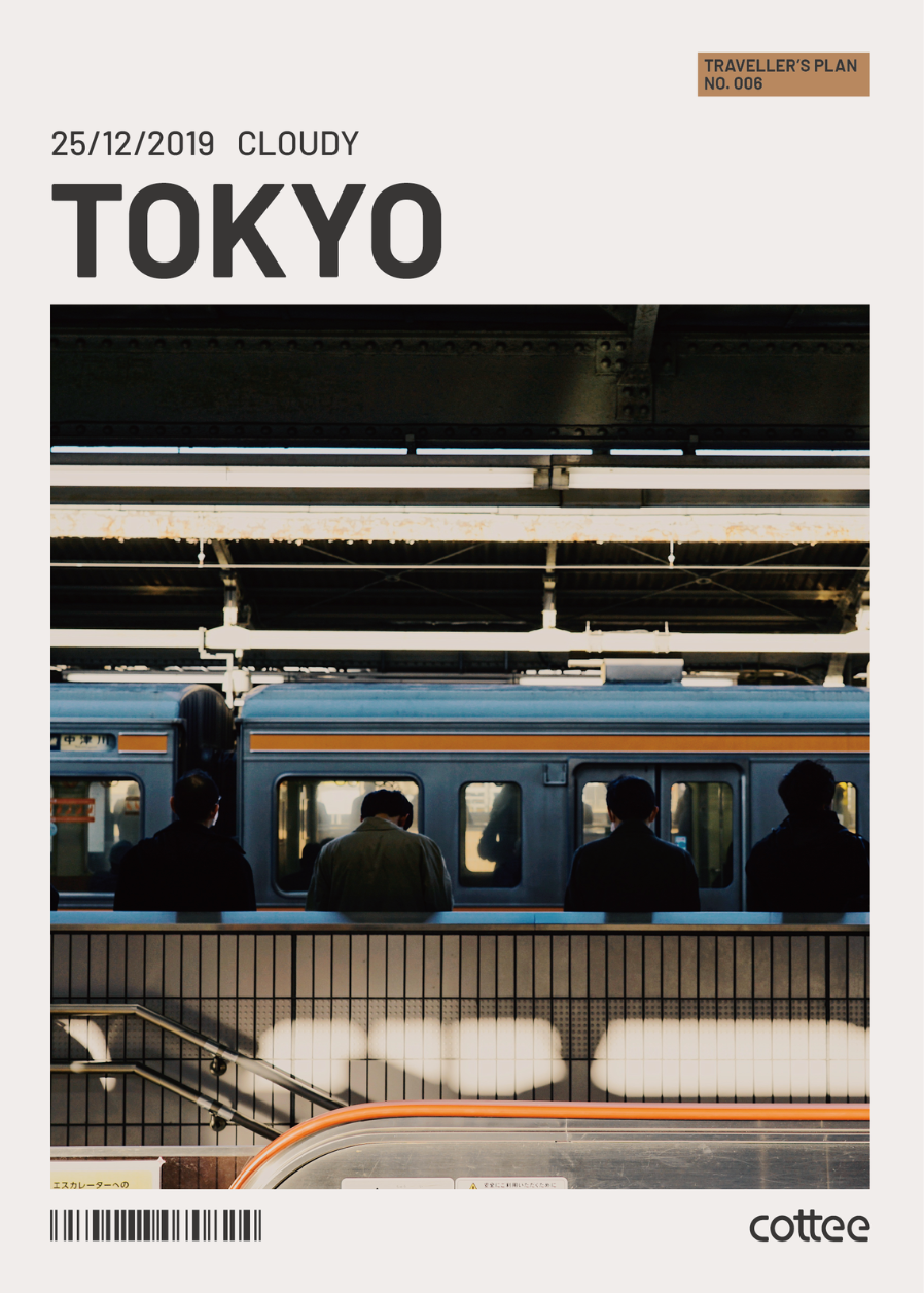 TOKYO - COTTEE Traveler’s Plan Perfume