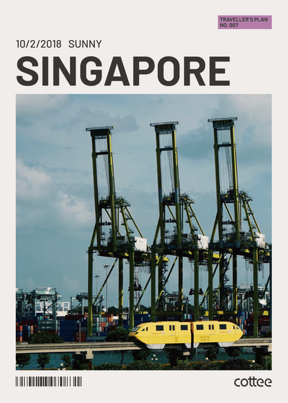 SINGAPORE - COTTEE Traveler’s Plan Perfume