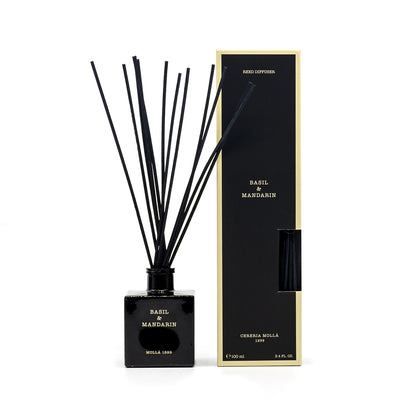Basil & Mandarin Reed Diffuser - Cereria Molla