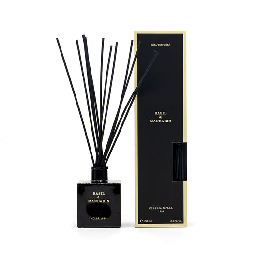 Basil & Mandarin Reed Diffuser - Cereria Molla