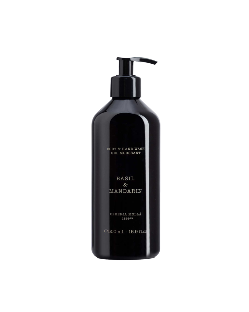 Basil & Mandarin Hand & Body Wash - Cereria Molla