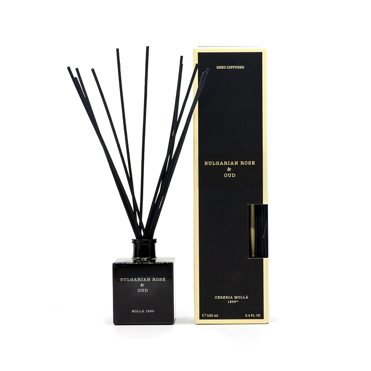 Bulgarian Rose & Oud Reed Diffuser - Cereria Molla