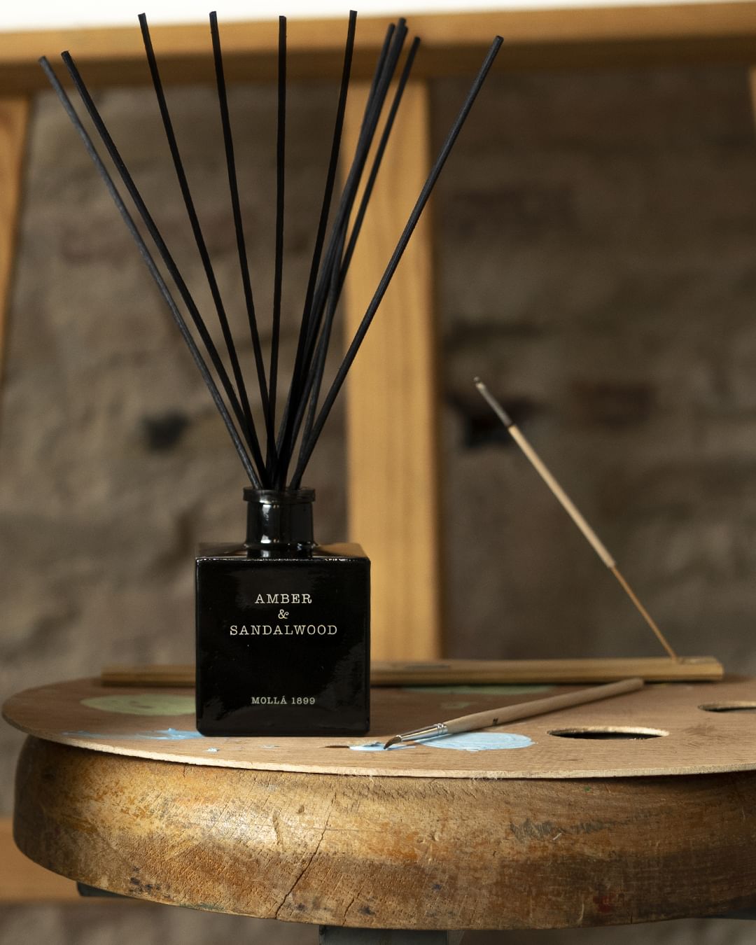 Amber & Sandalwood Reed Diffuser - Cereria Molla