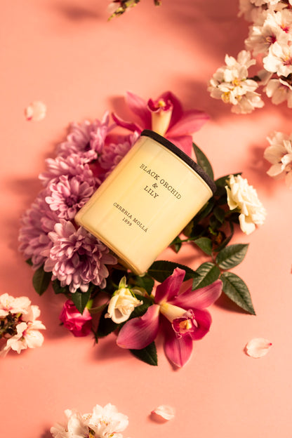 Black Orchid & Lily Candle - Cereria Molla