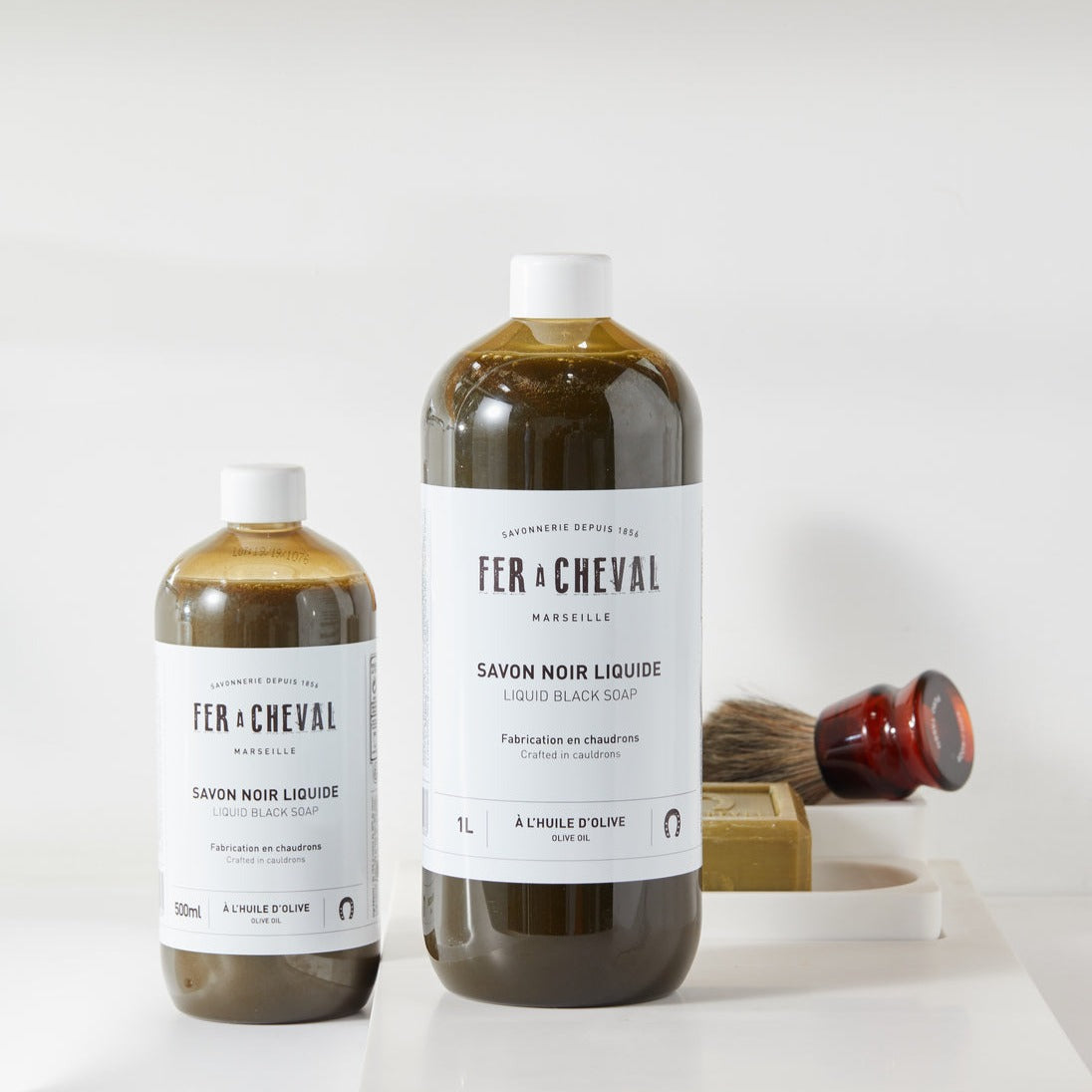 Liquid Black Soap with Olive oil - Fer à Cheval